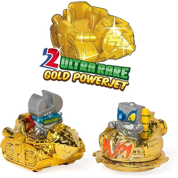 Superzings Lata Dorada Series 7 Power Machines , Figuras