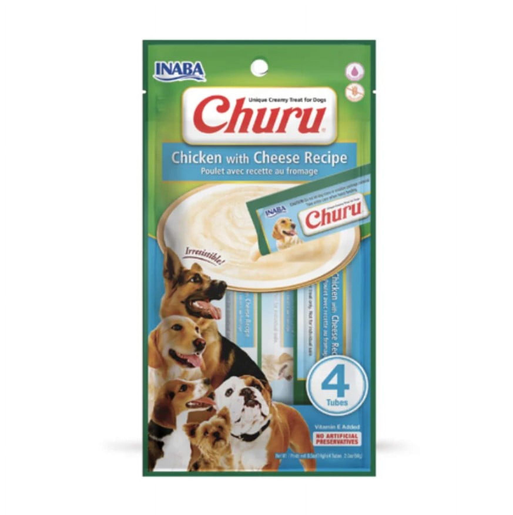 Inaba - Churu Para Perro Pollo Queso