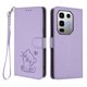thumbnail image 1 of Infinix Note 50 Pro 4G Funda Billetera con Ranuras para Tarjetas, Lila Claro, 1 of 6
