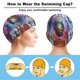 thumbnail image 3 of Amos del universo: Revolución Gorro de Natación de Licra, Gorro de Baño de Tela Cómoda, Gorro Elástico Antideslizante para Hombres, Mujeres y Niños, 3 of 6