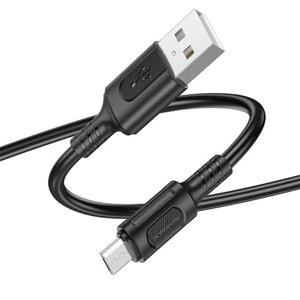 Borofone - Cable Micro Usb Carga Rápida 2.4A 1 Mt