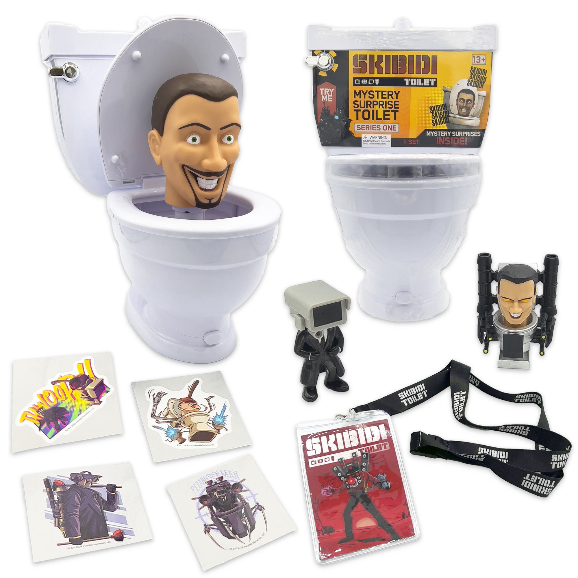 Figura de Acción Skibidi Toilet Misterioso