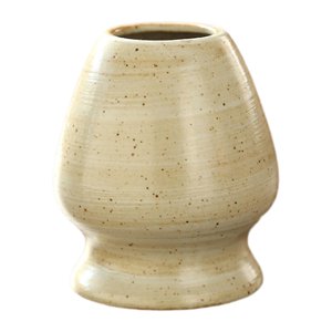 Magideal - Soporte Chasen, Accesorio Para Té Verde, Utensilios De Té Portátiles, Soporte Para Batidor Matcha, De Matcha Hecha A Mano Para Salón De Té, Amarillo