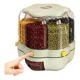thumbnail image 1 of Dispensador De Granos Cereal Giratorio 6 Divisiones 360° Color Verde Claro, 1 of 1