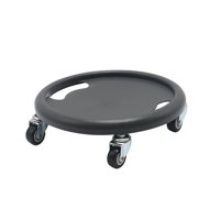 Magideal - Disco De Rodillo De Entrenamiento Abdominal, Rueda De Músculo Abdominal, Rodillo De Ruedas De Fitness De Rotación Antideslizante 360, Discos Deslizant Gris