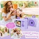 thumbnail image 3 of Cámara infantil con impresión instantánea YINOCHE KC5 con tarjeta SD de 8 GB, color morado, 3 of 7