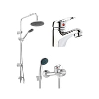 Pmb - Pack Baño Villareal | Griferías + Columna Ducha