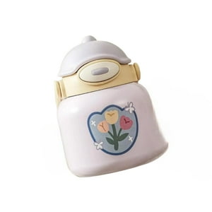 Total Click - Termo De Agua 710Ml Acero Inoxidable Diseño Flores