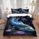 thumbnail image 1 of Anime Cartoon Design Bedding - Includes One Quilt Cover and Two Pillowcases (No Core) - Perfect for Bedroom and Guest Room Decoration Festive Gift Polyester Fab, 1 of 1