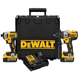 Kit Combinado De Herramientas Eléctricas Dewalt 20 V Max, Martillo Perforador E Impacto