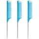 thumbnail image 1 of Peine para trenzas de cola de rata, peine de acero, peines de fibra de carbono para cardar con cola de rata de acero inoxidable, 1 of 5