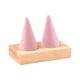 thumbnail image 5 of Soporte Para Anillos En Forma De Cono, Soporte Para Anillos De Madera Para Ferias Artesanales, Encimera, Boda, 2, 5 of 5
