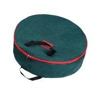 Bothyi - Bolsa De Corona Artificial Estuche De Almacenamiento De Corona Navideña Bolsa De Almacenamiento De Corona De Decoración Del Hogar 60 Cm X 16 Cm