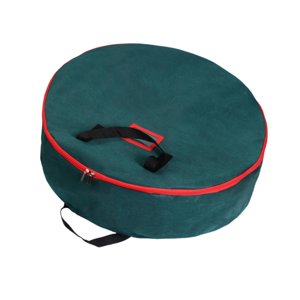 Bothyi - Bolsa De Corona Artificial Estuche De Almacenamiento De Corona Navideña Bolsa De Almacenamiento De Corona De Decoración Del Hogar 60 Cm X 16 Cm