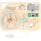 thumbnail image 3 of Volante Manubrio Montessori De Madera, 3 of 5