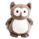 thumbnail image 1 of Búho De Peluche De Juguete Decoración Figura Simulación Suave Búho Para Ni?os Gris Oscuro 40cm, 1 of 5