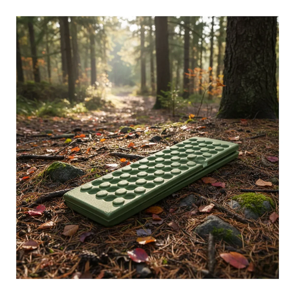Genérico - Cojín Asiento Plegable De Espuma Alfombrilla Camping