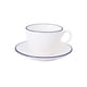 thumbnail image 1 of Juego de vajilla Arctic Blue 12 piezas: Porcelana moderna para compartir momentos., 1 of 2