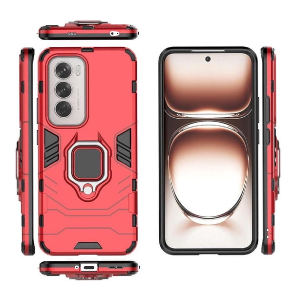 FOXDOCK Funda Antigolpes para OPPO Reno 12 5G – Protección Total con Soporte y Diseño Robusto