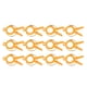 thumbnail image 1 of Clips De Soporte Para Plantas Clips De Flores Y Enredaderas Para Plantas Trepadoras Pepino Rosas Naranja 12 Piezas, 1 of 3
