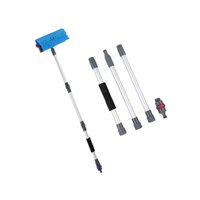 Ioensy - Cepillo De Limpieza De Automóviles, Mango Extensible, Liviano, Cepillo Para Lavar El Revestimiento De La Casa