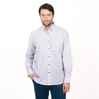 Truval - Camisa Trevira Estampada Regular Fit