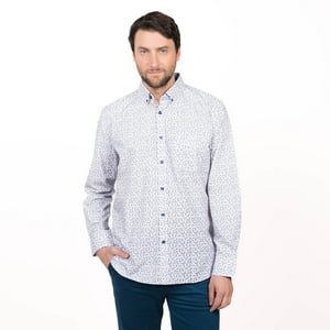 Truval - Camisa Trevira Estampada Regular Fit