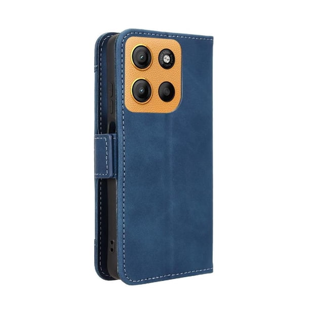 Funda Tipo Billetera FOXDOCK para Motorola MOTO G15 Power 4G – Tapa Flip con Tarjetero