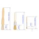 thumbnail image 2 of Juego de cepillos de limpieza FITOOL, molinillo de café, 3 piezas, 2 of 5