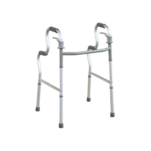 Maxcare - Andador Burrito Plegable Doble Altura 2 En 1