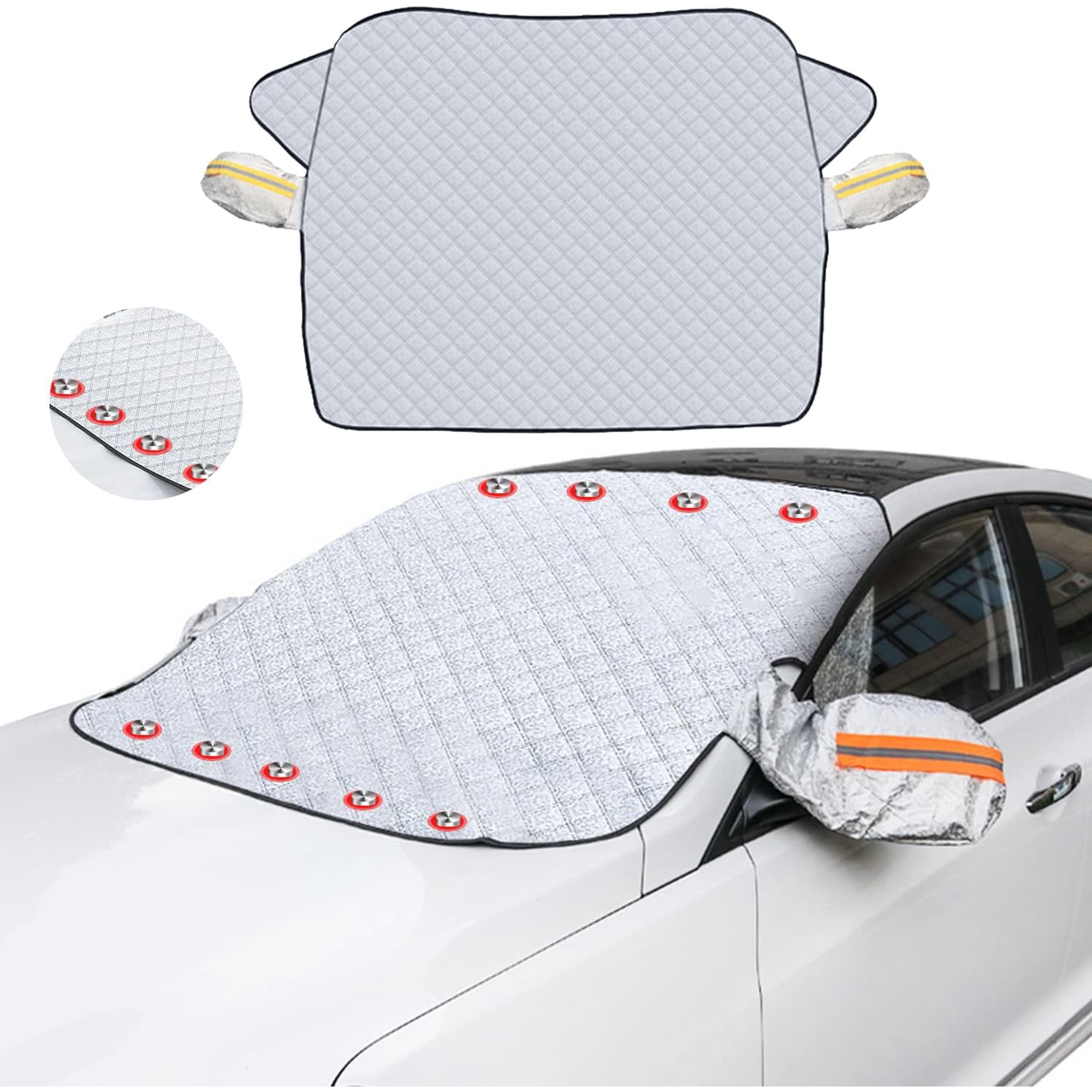 Genérica - Cubierta Funda Protector Sol Nieve Cubreparabrisas Para Auto - 145*113cm