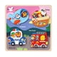 thumbnail image 3 of Rompecabezas De Animales De Madera Juguete De Desarrollo De Habilidades Motoras Finas Para Bebés Y Niños Camión De Bomberos Para Niños Pequeños, 3 of 5