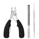 thumbnail image 1 of Clippers de uñas de los pies para uñas de los pies gruesas y engrosadas Tijeras de uñas de precisión de uso pesado Herramienta de cuidado de la hoja curva súper afilada, 1 of 3