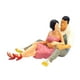 thumbnail image 5 of Figuras De Pareja Pintadas A Mano 1/64, Accesorios De Película En Miniatura, Adornos De Escena, Rosa B, 5 of 5