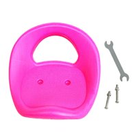 Magideal - Asiento De Para Niños, Sillín De Para Niños, Asiento De Carrito Simple, Sillín, Asiento De Go Kart, Sillín Con Respaldo Para Bicicle Rosa