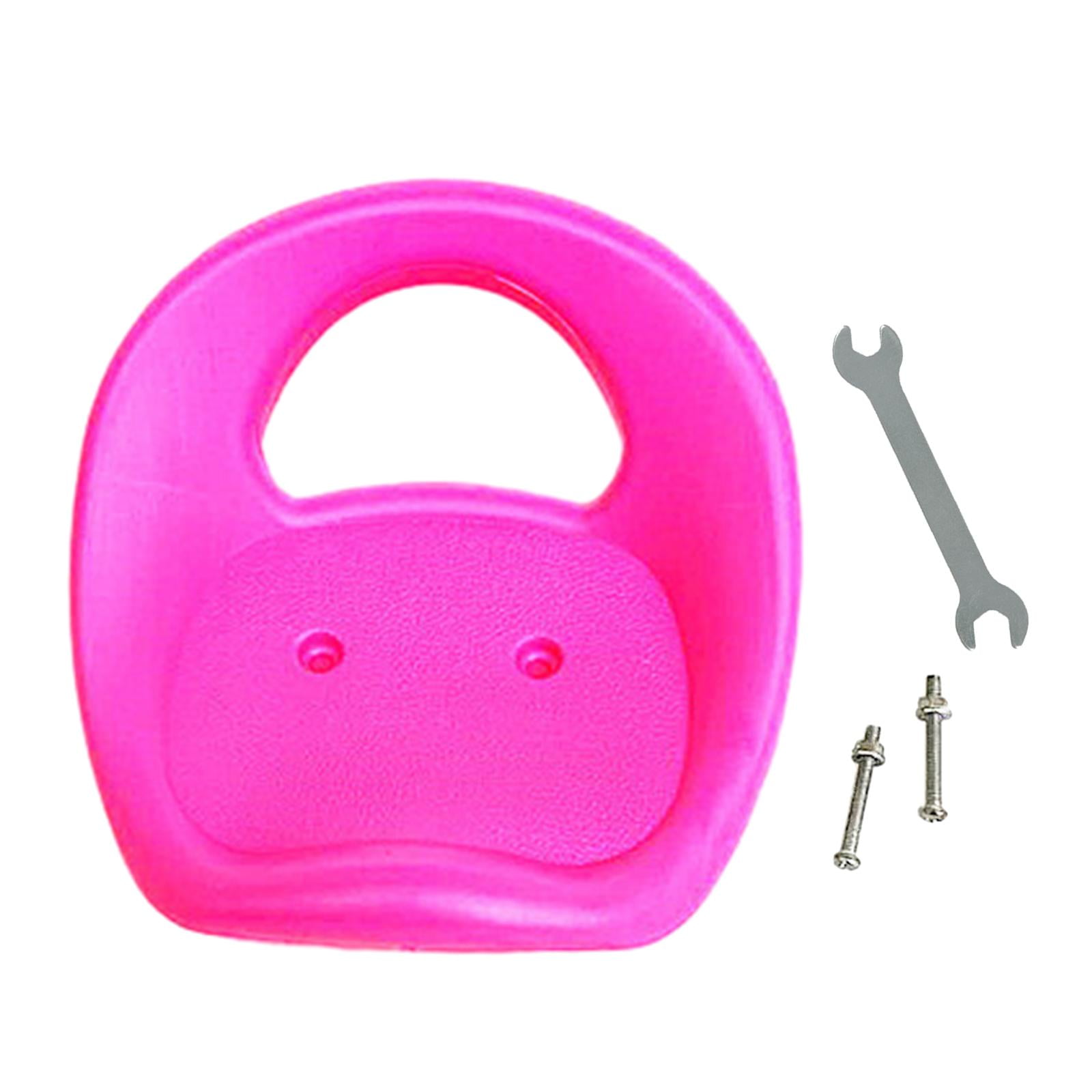 Magideal - Asiento De Para Niños, Sillín De Para Niños, Asiento De Carrito Simple, Sillín, Asiento De Go Kart, Sillín Con Respaldo Para Bicicle Rosa