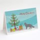 thumbnail image 1 of Tarjetas de Felicitación "Nebelung Cat" de Caroline's Treasures - Pack de 8, 1 of 4