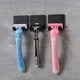 thumbnail image 2 of 1/2/3/4/5/10pcs Multifunctional Wall Mounted Shaver Storage Rack and Key Hanger with Free Punching Hook for Bathroom, Kitchen, and Home Organization, 2 of 5