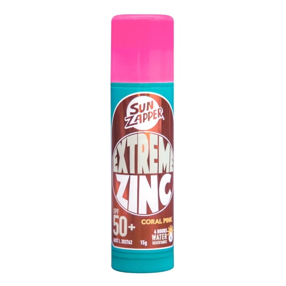Protector solar en barra Sun Zapper Extreme Zinc SPF50+ UVA/UVB+ Rosa