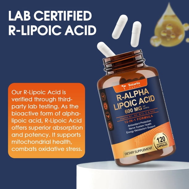 Suplemento Totaria R 600 mg Neuropatía