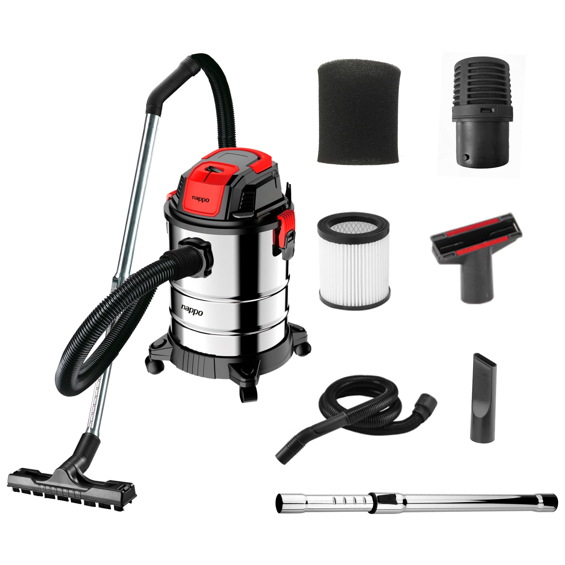 Aspiradora Industrial Polvo Y Agua Nappo 20l 1300w