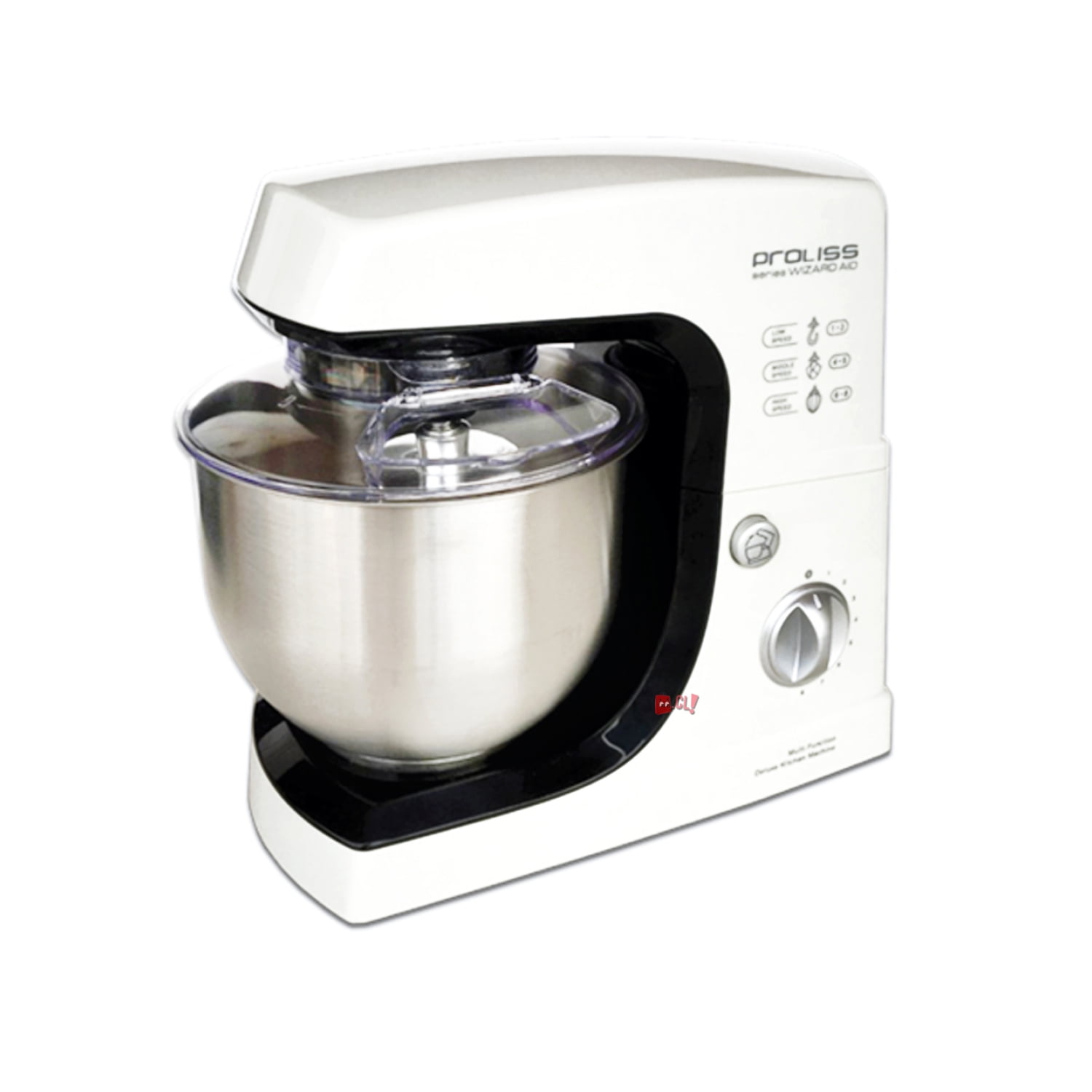 Proliss - Batidora Amasadora 1200w De 8 Velocidades Color Blanco - Puntostore