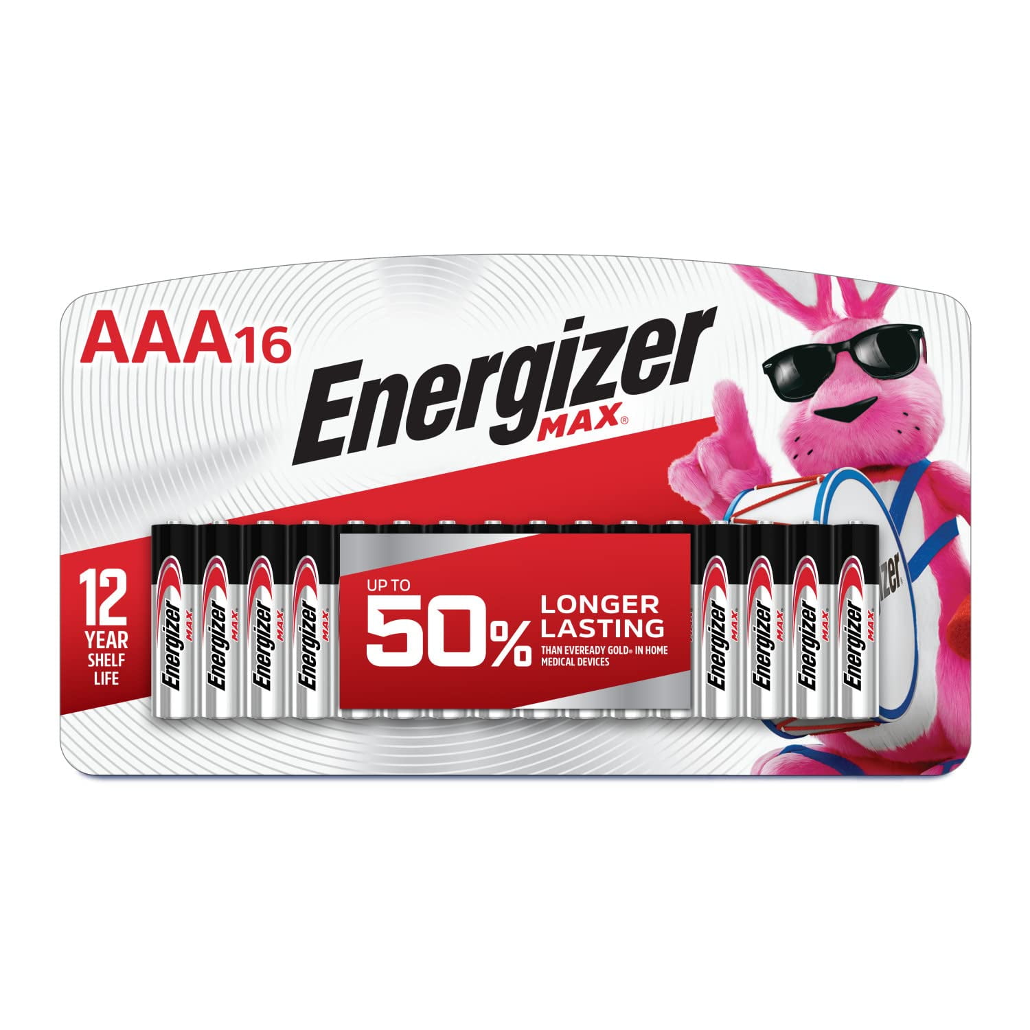 Batería Alcalina Energizer Max Aaa De 16 Unidades