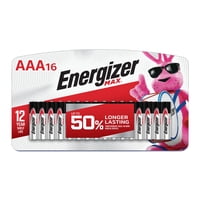 Batería Alcalina Energizer Max Aaa De 16 Unidades