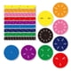 thumbnail image 4 of 102 Uds. Juguete de fracción Montessori, enseñanza de matemáticas, juguete educativo de matemáticas, baldosas y círculos de fracción para niños,, 4 of 5