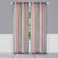 Cortina De Ventana Achim Ombre Con Panel Filtrante De Luz, 50 X 213 Cm
