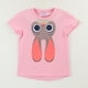 thumbnail image 1 of Polera Manga Corta Niña Rosado Hopps Face Zootopia Disney, 1 of 4