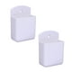 thumbnail image 1 of 2 soportes de pared para control remoto, autoadhesivos, universales, para mandos a distancia (blanco), 1 of 7