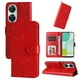 thumbnail image 3 of Funda tipo cartera FOXDOCK para Huawei Nova 11i , diseño girasol en relieve, cuero PU, cierre magnético, soporte y tarjetero, 3 of 5