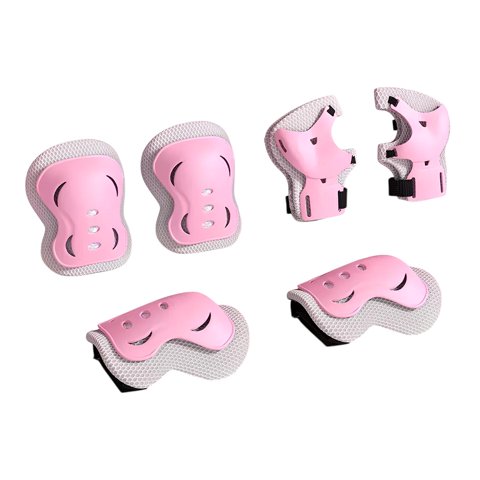 Lubabycas - Set Protección Infantil 6 Pcs Coderas Rodilleras Muñequeras